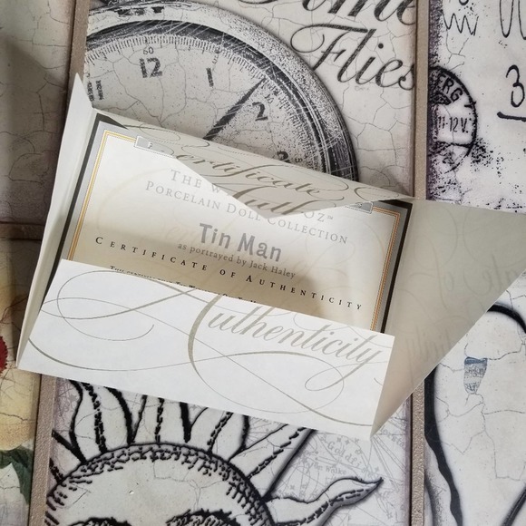 The Wizard Of Oz Vintage Porcelain Tin Man Doll - Picture 8 of 13